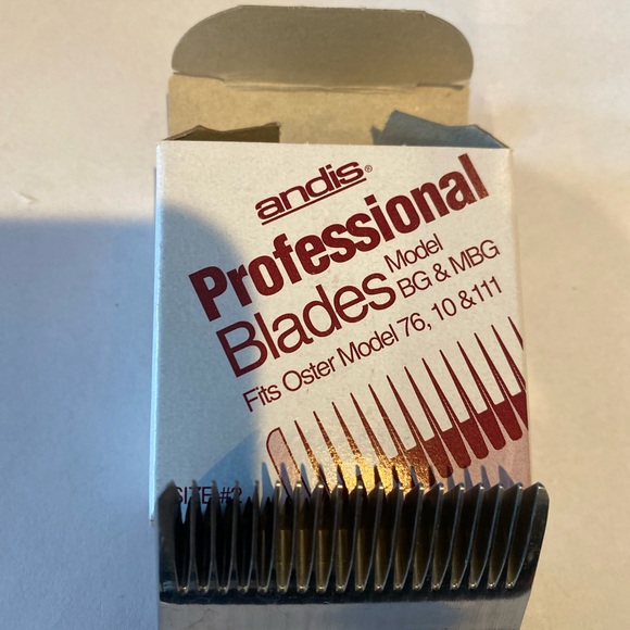 Andis Clipper Blades Model BG & MBG Size 1-1/2 - Picture 3 of 3